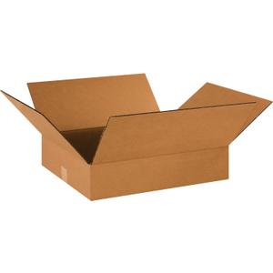 PARTNERS BRAND 18 x 16 x 4 Corrugated Cardboard Boxes, Flat 18"L x 16"W x 4"H, Pack of 25 | Shipping, Packaging, Moving, Storage Box for Home or Business, Strong Wholesale Bulk Boxes