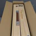 Pawaboo 2026 Dog Ramp for Couch, Foldable Small Dog Ramp for Sofa, 4 Adjustable Height from 13'' to 21", Portable Stable Pet Steps with Non-Slip Pad, Pet Ramps Use for Sofa Couch Stairs (A-wood Color)