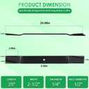 Yoursme for Bush Hog 72" Cut Finish Mowers Replacement Blades Compatible with Bush Hog Several 6' Cut Models ATH720 FTH720 RDTH72 RDTH720, Part Number 88773 82325 Replacement Blades (2 Blades)