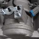 Air Conditioner AC Compressor With Clutch for Chevrolet Express/GMC Savana 1500 2500 3500 4.3L 4.8L 5.3L 6L 6.6L 2008 2009, for Silverado/Sierra 1500 2500 3500 HD 4.3 6.6 2003-2013