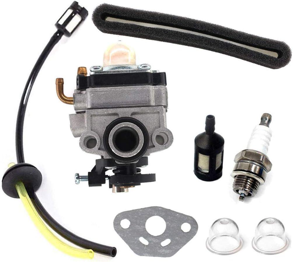 HURI Carburetor Air Filter for Cub Cadet CC4165 CC4175 ST4125 ST4175 CC4105 CC4125 MTD Yard Man Trimmer MP475 YM4520 YM4570