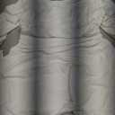 Misng Women's Sexy V Neck Ruffle Hem Mini Dress Long Sleeve Ruched Waist Short Party Dress S/M, White 