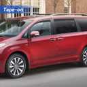 Window Visors Rain Guards Shield for 2011-2020 Toyota Sienna, Out-Channel Window Vent Wind Deflectors Visors Shades for 11-20 Sienna