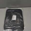 ESKONKE [Upgraded] Car Center Console Cover with 2 Storage Bags - Premium Nappa Leather Armrest Cover, Scratch & Wear Resistant, Waterproof Car Interior Accessories (Black)