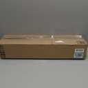 rabbitgoo Window Privacy Film Frosted Glass Film Removable Vinyl Door Coverings UV Blocking Decorative Static Cling Non-Adhesive Window Clings Sticker for Home Decor, 23.6 x 118.1 Inches (Pure Wave)