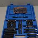 Bearing Puller and Splitter Kit, Separator and Puller Set, Pinion Bearing Puller and Wheel Removal Tool, 5 Ton Capacity Bearing Separator with 2 and 3 Bearing Separator Jaws, 14Pcs (Blue)