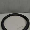 SEG Direct Car Steering Wheel Cover for F-150 Tundra Range Rover 15.5-16 inch, Black Microfiber Leather