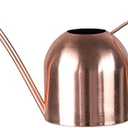 Small Watering Can Indoor Plants Metal Watering Cans 15oz Capacity Cute Design for House Plants & Gardens (Rose Gold 15 oz)
