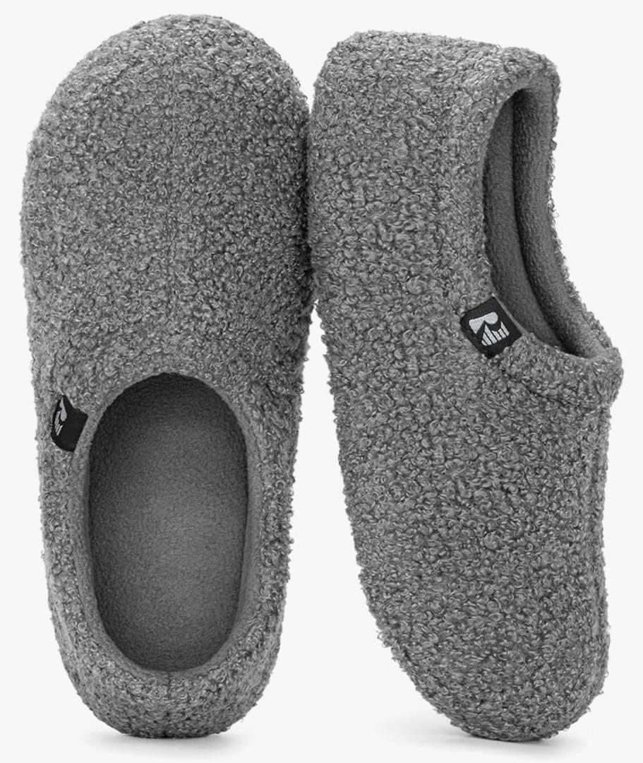 RockDove Women's Teddy Fleece Closed Back Indoor Slipper Size 7-8