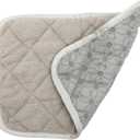 Thickened Insulated Dog Sleeping Pad Non-Slip Washable Pet Mat for Dogs Cats Soft Comfortable Puppy Bed Cushion for Indoor Daily Use Gray