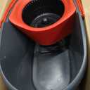 O-Cedar EasyWring Microfiber Spin Mop, Bucket Floor Cleaning System, Red, Gray, Standard