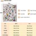 Hummingbird Throw Blanket Butterfly Hummingbirds Theme Blanket for Women Girls Hummingbird Gifts for Bird Lovers Bird Flower Blanket for Couch Bed Outdoor 40"x50"for Kids/Child