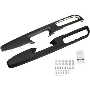 80994 Front Driver & Passenger Side Armrest Repair Compatible with Chevy Silverado Suburban Tahoe Avalanche Sierra Yukon 2010-2014 with Door Release Handle Above Armrest, Black 27 inch