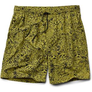 Mountain Hardwear Men's Stryder Swim Short (X-Large/7" Inseam, Moon Moss Forager Print)