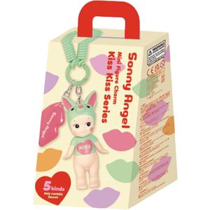 Sonny Angel Kiss Kiss Keychain Charm Series (1) Assorted Sealed Blind Box Original Mini Figure, Limited Edition