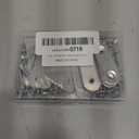 30 Pack Flat Mending Plates, 2 Inch Stainless Steel Straight Brace Brackets, Repair Brackets for Wood Furniture with Screws