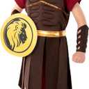 fun shack Gladiator Costume Kids Roman Soldier Boys Halloween Costume (Small)