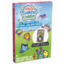 Pinata Smashlings Valentine's Scratch & Heart Seals, Pack of 3