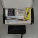 Watch Band Strap Link Pins Remover Repair Tool,24 in 1 Kit with 6 Extra Tips Replacement,20PCS Cotter Pin,Spring Bar Tool Set,1PCS Head Hammer