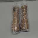 Wooden Salt and Pepper Grinder Set: Refillable Salt & Pepper Mills Adjust for Customized Coarseness, Crafted of Solid Acacia Wood with Ceramic/Stainless Steel Core, 8 Inches Each