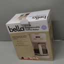 BELLA 12 Cup Programmable Coffee Marker, Reusable Dishwasher Safe Accessories, Easy LCD diaply, Auto Shutoff, 900 watt, Oatmilk