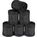 WILLBOND Carpet Cord Cover Cable Protector Floor Cover Cable Protector Management Only for Commercial Office Carpet (59.06 ft,Black)