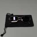 livho 2025 Trendy Oval Sunglasses - Stylish Polarized Shades for Everyday - Retro Metal Frames