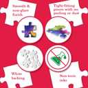 Jigsaw Puzzle 1000 Pieces - The Avocado Toast, Brain-Boosting Fun for Adults, Families, Game Nights, Unique, Perfectly-Fitting Pieces, Gifts for Food Lovers, Teens Ages 15+, Finished Size 22 x 15