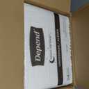 Depend Underpads XL, Disposable Incontinence Bed Pads for Adults, Slip Resistant, 36" x 30", 48 Count