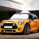 Sun Shade for Mini Cooper Windshield Sunshade fit for 2015-2023 2024 2025 BMW Mini Cooper F55 Accessories Front Window Shield Sun Visor Protector Block UV Ray Heat