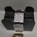 Automatic Card Shufflers 2/6 Deck (Playing Cards Included) - Battery-Operated Electric Shuffler Heavy Duty - Great for Casino, Home & Tournament Use for UNO, Blackjack, Texas Hold'em, Phase 10