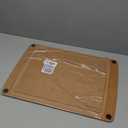 Freshware Wood Cutting Board for Kitchen, Juice Groove, Non-Slip Silicone Feet, Dishwasher Safe, X Large, 18" x 13", Natural