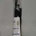 ENJOYBASICS Matte Black Shower Curtain Rod 30 to 76 Inches, 1 Inch Stainless Steel Adjustable Spring Tension Rods No Drill for Bathroom, Closet, Window, Room Divider, Never Rust, Non Slip