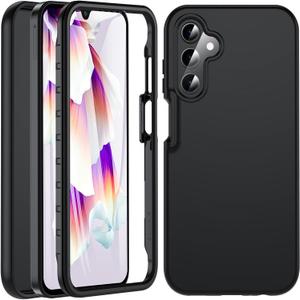 BESINPO Compatible with Gabb Phone 4 Pro Case,Military Grade 360 Full Body Protection with Built-in Screen Protector Heavy Duty Shockproof Rugged Bumper Case-Black