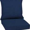 Arden Outdoor Deep Seat Cushion Set, 24x24, Sapphire Blue