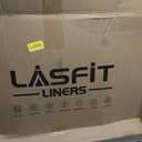 LASFIT Floor Mats for Ford Transit 2022-2026 Vinyl Floor w/Posts Only, Transit 150/250/350/350HD All Weather TPE Protector, Full Coverage Floor Liners for Transit-150 250 350 350HD Accessories