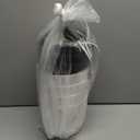 HEIHAK 4Pack 6 Inch Self Watering Planter for Indoor Plants, White Decorative Round Plastic Self Watering Pots with Level Indicators for Soil Planting, Flowers, Herb, African Violet, Succulent