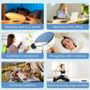 Pillow Speakers for Sleeping, 2026 New Sleep Pillow Speaker, Bluetooth Pillow Speaker with White Noise Timer Wireless Sleep Aid with Stereo Bass Private Sleep Headphones for Adult Kids