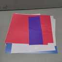 HTVRONT Permanent Vinyl for Cutting Machine-100 Pack 12 "x12 Adhesive Vinyl Sheets Set, 90 Sheets Permanent Bundle & 10 Transfer Tape for Projects and Crafting