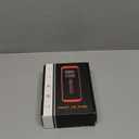 Yeaban Tire Inflator Portable Air Compressor-4X Faster 150 PSI -Rechargeable Battery & 12V DC Dual Power Supply, Smart Air Pump for Car Motorcycle Bicycle Ball with LED SOS Lighting (Black)