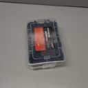 2 x 200 Pcs Universal Nylon Cable Tie Buckle, Upgrade Cable Tie Buckle Zip Tie Clips for Car, Multifunctional Nylon Zip Ties T-Type Head Zip Ties with Screw Hole for Automotive Fender, Engine Bay, Home