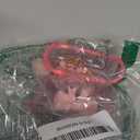 for AirPods Pro 3 Case 2025, with Safety Lock & Phone Stand for AirPods Pro 3 Generation Case Cover for Women Girly with Chain,Clear Pink