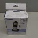 Panasonic Compact Cordless Phone with DECT 6.0, 1.6" Amber LCD and Illuminated HS Keypad, Call Block, Caller ID, Multiple Display Languages - 1 Handset - KX-TGB810S (Black/Silver)