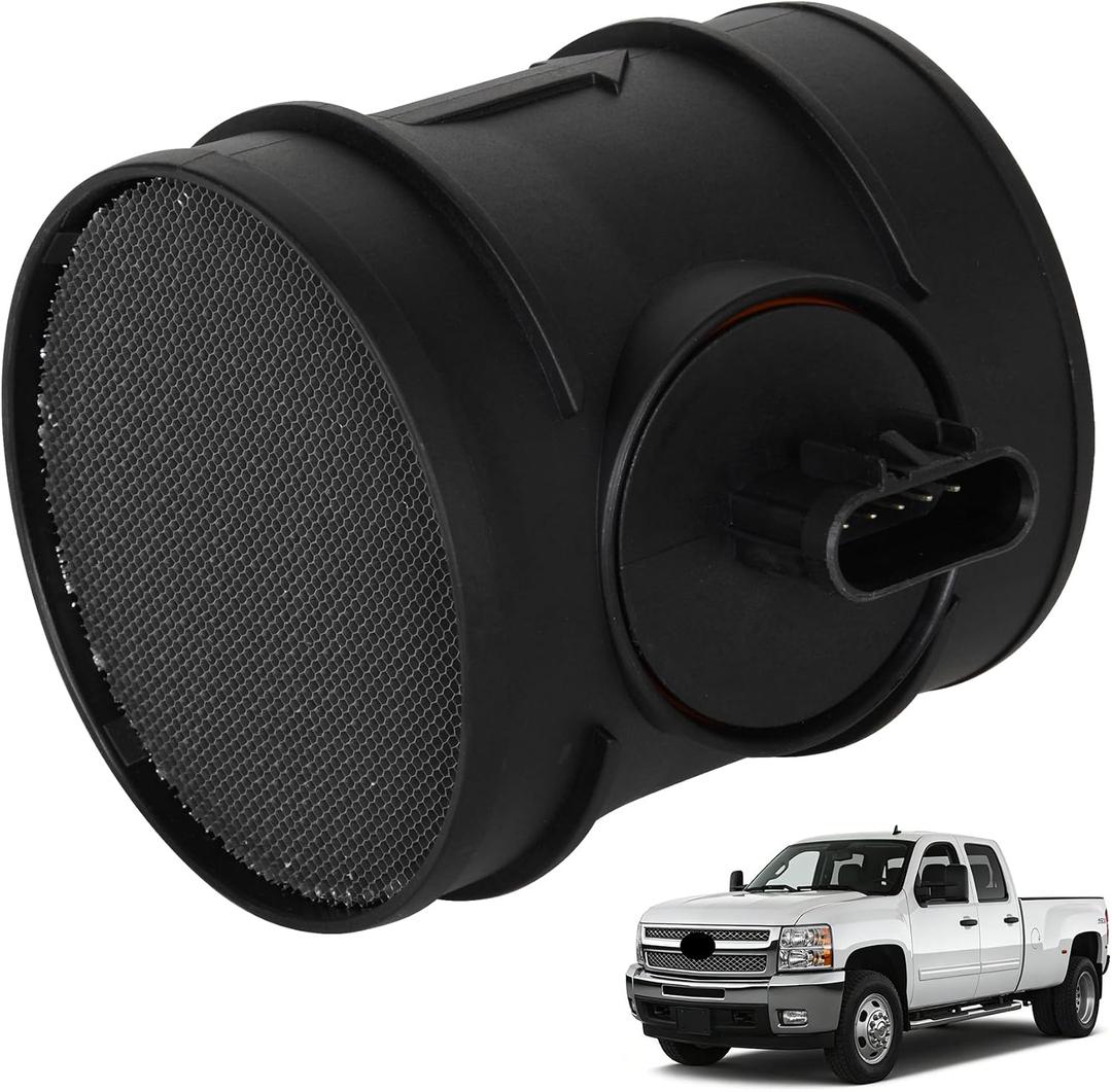 Mass Air Flow Sensor Meter MAF 2451149 Compatible with Chevrolet Silverado 1500 2500 3500 Avalanche Suburban Tahoe, GMC Sierra 1500 2500 3500 Yukon Replace OE 19351885 281103C100 15900023