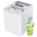Home Countertop Ice Maker, Portable Ice Machine Self-Cleaning, 9 Cubes in 6 Mins,  WBJ-10D ( White )