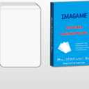 IMAGAME Self-Sealing Laminating Pouches, 3.4" x 5.4'', 18mil, 20 Pack, Easy-to-Use, No Machine Needed, Preserve Photos, 3" x 5" Index Cards, Durable, Waterproof, Ideal for Home, Office & School Use