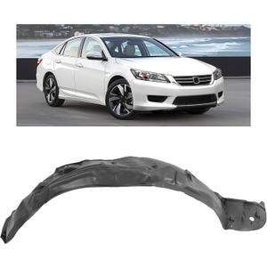 HECASA Front Fender Liner Compatible with 2013-2015 Honda Accord Sedan
