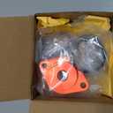 Flange Gasket & Nuts & Red Gasket Seal Installer Tool Compatible for Big Twin Touring Sportster 883 1200 Iron Fat Bob Softail Dyna