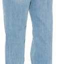 BessCops Straight Leg Jeans for Women High Waisted Wide Leg Stretchy Loose Denim Pants (Blue, M)