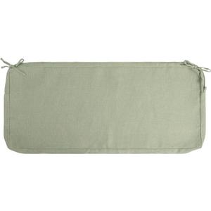 Patio Bench Cushion Covers for Outdoor Furniture with Ties,Water Resistant Loveseat/Settee Cushion Slipcover 54x18x3 Inch for Swing Porch Garden(Replacement Cover Only)-Light Green